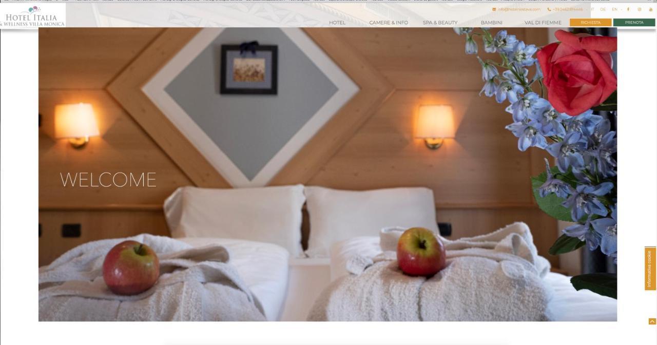 Hotel Italia Castello-Molina di Fiemme Εξωτερικό φωτογραφία