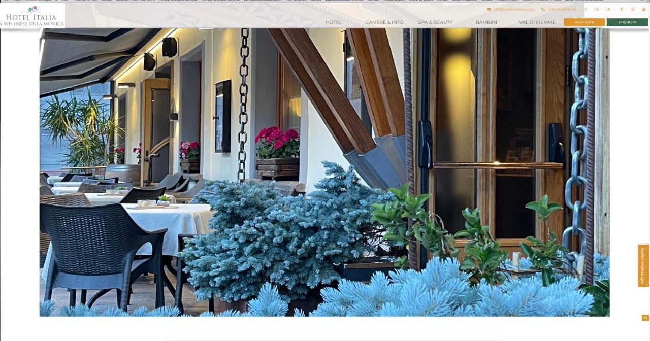 Hotel Italia Castello-Molina di Fiemme Εξωτερικό φωτογραφία